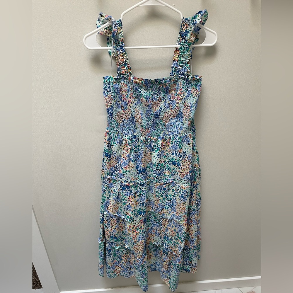 J. Crew Floral Spring Midi Dress
